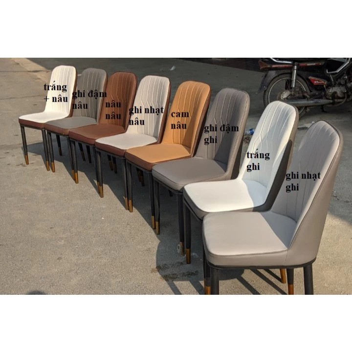 Bộ Bàn Ăn tròn + Ghế Monet Không Tay Nhập Khẩu Cao Cấp - Lắp đặt tận nhà - NEW TREND